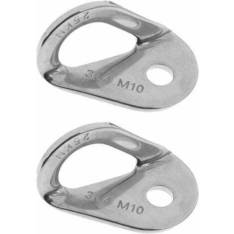 MINKUROW, 2 uds., pernos de fijación de almohadilla de amarre de acero inoxidable, accesorio de espeleología de 10mm