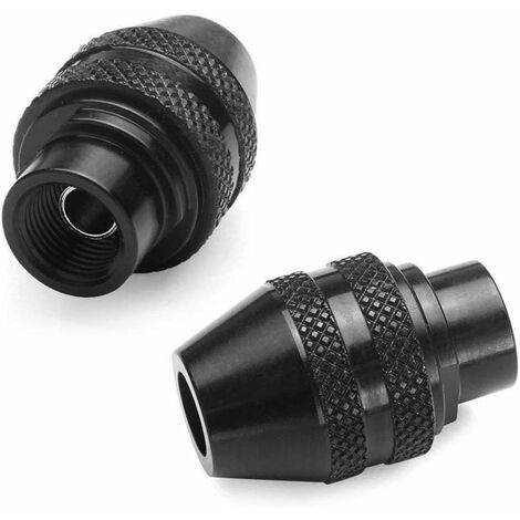 MINKUROW 2er Set Universal-Multi-Schnellwechsel-Schnellwechselfutter für Dremel 4486 Rotationswerkzeuge 3000 4000 7700 8200