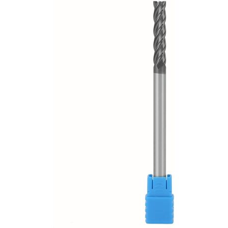 MINKUROW 2pc Wolframcarbid 4-Schneiden-Ende CNC-Fräser 6 mm Durchmesser x 100 mm Länge Werkzeuge Zubehör