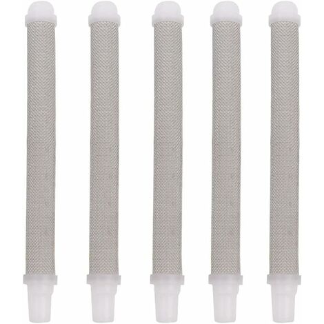 MINKUROW 5 Stück Airless-Spritzpistolen-Filterelemente 60 Mesh Airless-Farbpulverisierer-Düsenzubehör für Wagner Airless-Farbspritzpistole