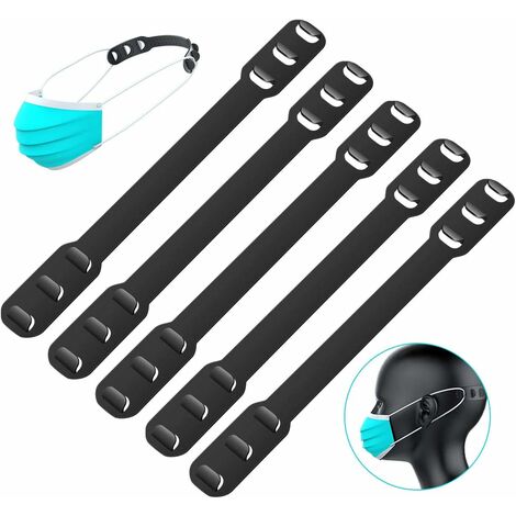 MINKUROW 5pcs Extensor De Máscara, Gancho De Máscara Protector De Oreja Antiapriete Soporte De Descompresión Gancho Auricular Accesorio Extensión De Oreja Máscara Alivia El Dolor De Bucle De Oreja (Ne