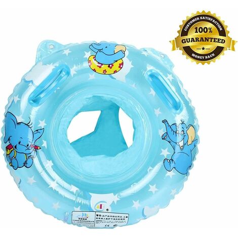 MINKUROW Anillo De Natación Inflable Para Bebé, Anillo De Natación Para Bebé Con Asiento De Baño, Entrenador De Natación Para Bebé, Neumático De Natación Para Bebé, Neumático De Natación Inflable Para