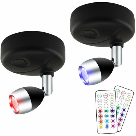 MINKUROW Armadietto Luce 1 Set Illuminazione 13 Colori Regolabili Pratico Immagine Opere D'arte Armadio Armadio Riflettore Luce