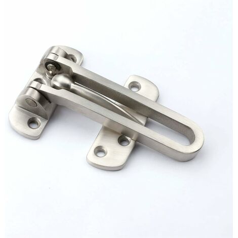 MINKUROW Barrel Bolt Massiver Edelstahl Verdickter Türriegelschutz Drop Bar, Anti-Einbrecher Vorhängeschloss Türverschluss für Home Apartment Hotel Motel Dorm