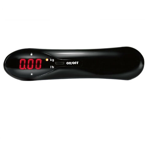 MINKUROW Báscula Electrónica Para Equipaje Báscula Portátil Báscula Digital Para Equipaje Máx. 50 Kg/110 Lb (Lb, Kg) Báscula Electrónica/Función De Tara/Viajes/Compras/Oficina De Correos/Uso Doméstico