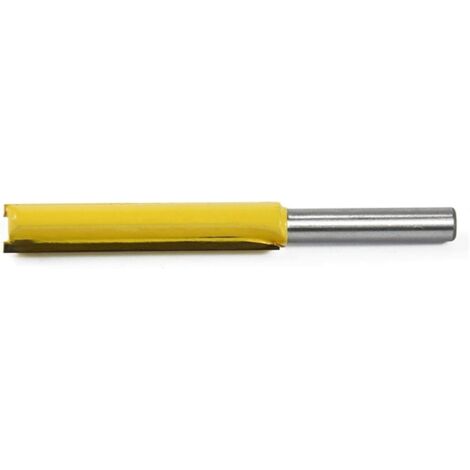 MINKUROW Bcc 1 Pieza 8x1/2x50 Enrutador De Mango Mango De Extensión De Broca De Carpintería Enrutador De Broca De Hoja Recta De Caza Para Recortadores De Carpintería