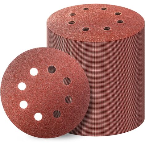 Minkurow Bcc 100 Pack 8 Loch 5 Zoll 400 Räder für Exzenterschleifer
