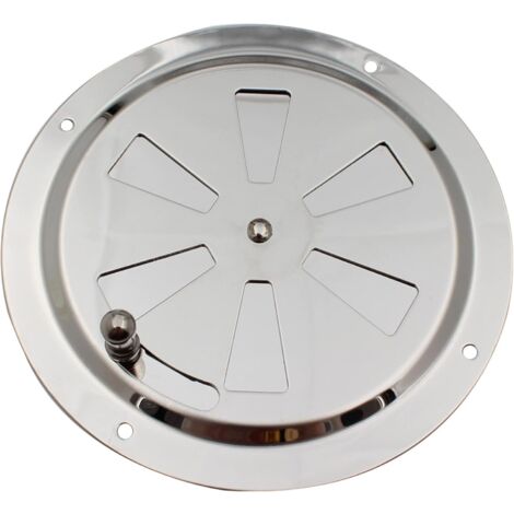MINKUROW Bcc Rejilla De Ventilación Rejilla De Escape Redonda Ventilación Rejilla De Ventilación De Apertura Redonda Conducto Mosquitera Rejilla Agujero Ventilación Hoja De Ventilación 5.0 In / 12.5 C