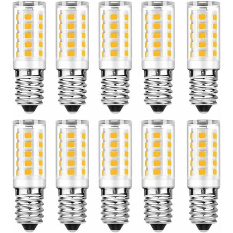 Bombillas de lámpara de sal, E12, 15 vatios para decoración de iluminación  de dormitorio 220-240v, paquete de 6