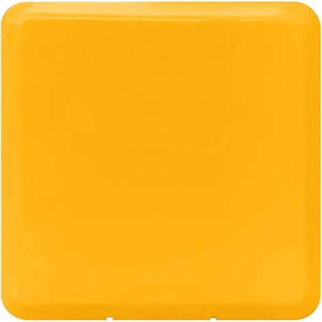 MINKUROW Caja De Almacenamiento De Máscara De Polvo Impermeable Caja Organizadora De Cubierta Facial Desechable (Amarillo)