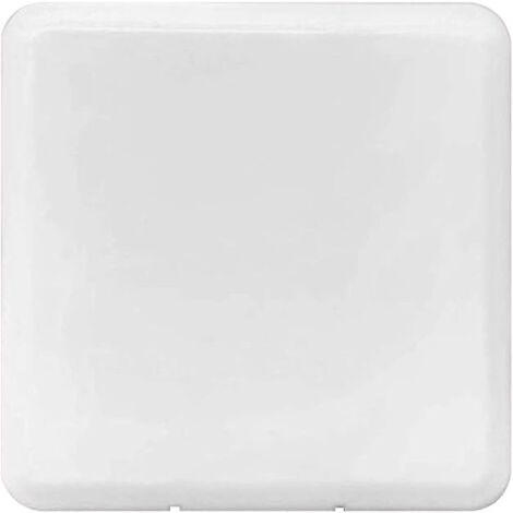 MINKUROW Caja De Almacenamiento De Máscara De Polvo Impermeable Caja Organizadora De Cubierta Facial Desechable (Blanco)