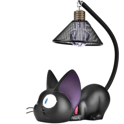MINKUROW Cat Night Lights Lámpara De Escritorio Linda Lámpara De Noche Para Lectura Para Regalo De Niños (Redonda)