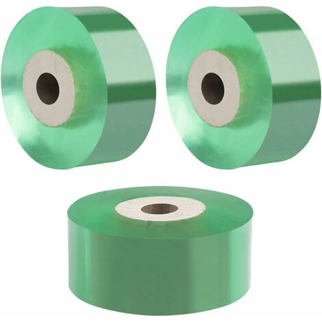 MINKUROW Cinta De Vivero 100 M X 3 Rollos De Cintas Autoadhesivas Para Injertos, Cinta De Reparación Para Plantas De Árboles Frutales Injertados En El Jardín
