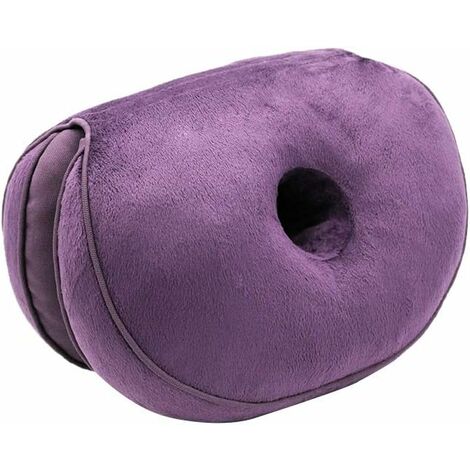 MINKUROW Cojín de asiento Cojín de silla Cojín de espuma viscoelástica Cojín de coxis Cojín de asiento ergonómico plegable Levanta las caderas Todas las estaciones Disponible para la oficina del autom