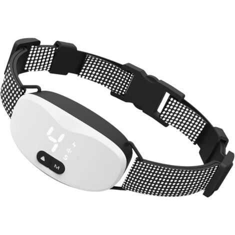 MINKUROW Collar Antiladridos Para Perros, Collar Automático Con 7 Niveles De Sensibilidad, 0-8 Niveles De Vibración, Choque Eléctrico Y Modos De Sonido, Ip67 Resistente Al Agua Y Recargable