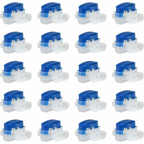 MINKUROW Connettore Per Cavo, Connettori Per Cavi Riempiti In Resina Per Tosaerba Robot Automower, 20 Pezzi