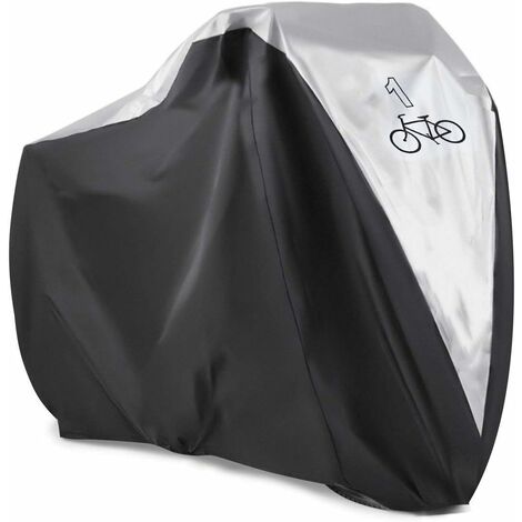 MINKUROW Cubierta De Bicicleta Cubierta De Bicicleta A Prueba De Lluvia A Prueba De Polvo Uv Cubierta De Bicicleta Impermeable Para Bicicleta Mtb Y Bicicleta De Carretera,S
