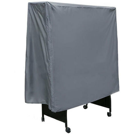 MINKUROW Cubierta De Mesa De Ping Pong Para Exteriores - Revestimiento De Pvc / Costuras Selladas / Aberturas De Ventilación - Cubierta De Tenis De Mesa Impermeable, Resistente A Los Rayos Uv Y A La I