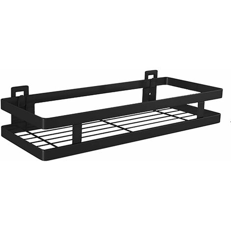 MINKUROW Estante Para Especias Montado En La Pared Para Cocina, Varios Tamaños Y Combinaciones, Estante Colgante Para Tarros De Especias Con 3 Ganchos, Acero Inoxidable 304, Fácil Montaje, Sin Taladra