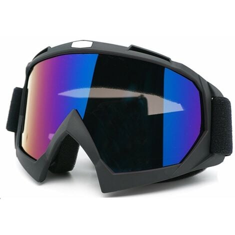 Casco de snowboard de esquí con visera 2 en 1, máscara de nieve  desmontable, protector de gafas antivaho para hombres y mujeres