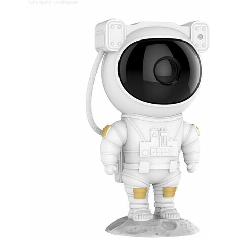 MINKUROW Galaxy Proyector De Luz, Diseño De Astronauta Proyector De Cielo Estrellado Luz Led Lámpara De Proyección De Galaxia Cielo Estrellado Atmósfera Luz Decoración Interior Decoración De Astronaut
