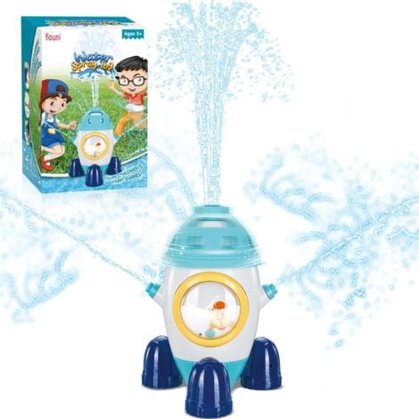 Spruzzatore d'acqua all'aperto per bambini, giocattoli a spruzzo d'acqua  all'aperto estivi, collegando il tubo da giardino Splash Fun Toys - Snngv