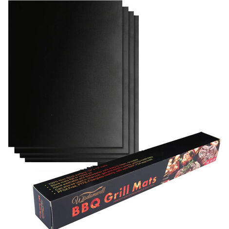 MINKUROW Grill-Backmatten, Antihaft-Fiberglas, hitzebeständig, wiederverwendbar, leicht zu reinigende Backmatte für Holzkohlegrill oder Elektrogrill