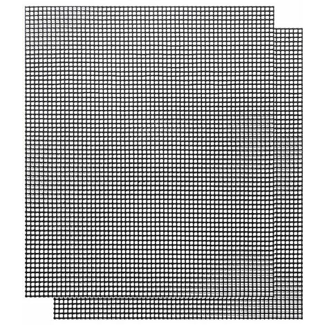 MINKUROW Grillrost, wiederverwendbare und schneidbare Backmatte, Antihaft-Gitter für Joghurtbereiter, Grillöfen, Backen – 2 Stück (40 x 33)