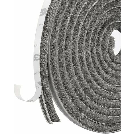 MINKUROW Guarnizione Per Porta 1 Pezzo, 5m(L)x9mm(W)x23mm(H) Guarnizione Per Finestra Resistente Alle Intemperie, Isolamento Guarnizione Per Finestra Ad Alta Densità, Isolamento Porta Per Isolamento T