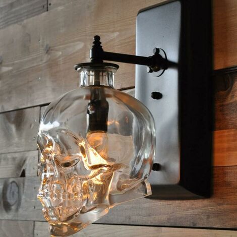MINKUROW Home Decor Bracket, Crystal Wall Sconce, Led Entryway Light, 1 Light Wall Light Polster, Wohnzimmer, Esszimmer, Schwarz