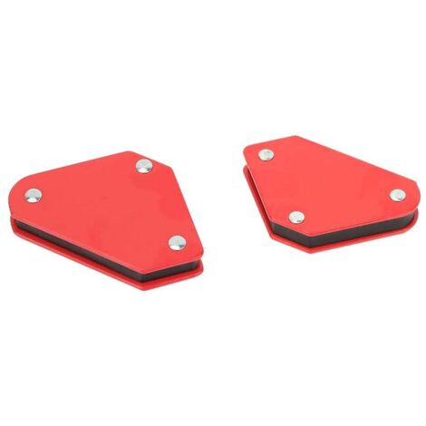 MINKUROW Imán De Soldadura, 45° 90° 135° Ángulo De Soldadura Magnético Ángulo Magnético Imán De Soldadura Imán Angular, Fuerza De Sujeción De 5 Kg Paquete De 2 Piezas