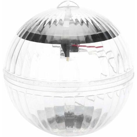 MINKUROW Impermeabile Multicolor Solar Powered Floating Ball Lamp Decor Light per Piscina Giardino
