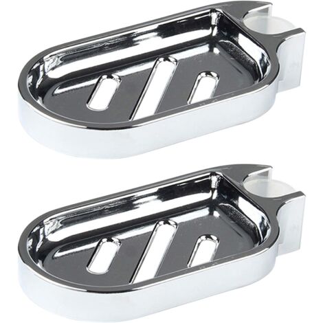 MINKUROW Jabonera De Ducha, 2 Piezas Jabonera De 25 Mm Jabonera De Plástico Abs Duradera Jabonera De Baño
