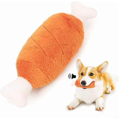 MINKUROW Juguetes Para Perros Chirriantes, Juguetes Para Masticar Cachorros, Juguete De Peluche Indestructible Para Perros, Juguete Para Perros Duradero Para Cachorros Y Perros Pequeños, Juguete Para 