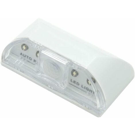 MINKUROW Keyhole Light Pir Ir Wireless Auto Sensor Motion Door Led Lamp White