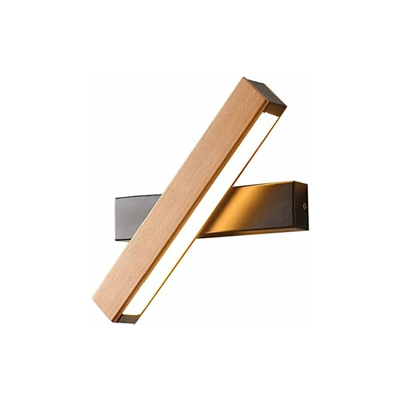 Lampada da Parete a Led in Legno 6w Lampada da