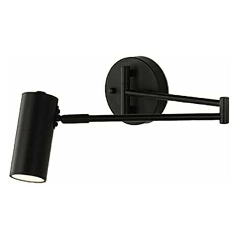 MINKUROW Lámpara De Pared De Poste Largo Ajustable Moderna Sala De Estar Oro Regulable Montaje En Pared Lámpara De Pared Led Dormitorio Lámpara De Pared Led Lámpara De Pared Iluminación De Tocador