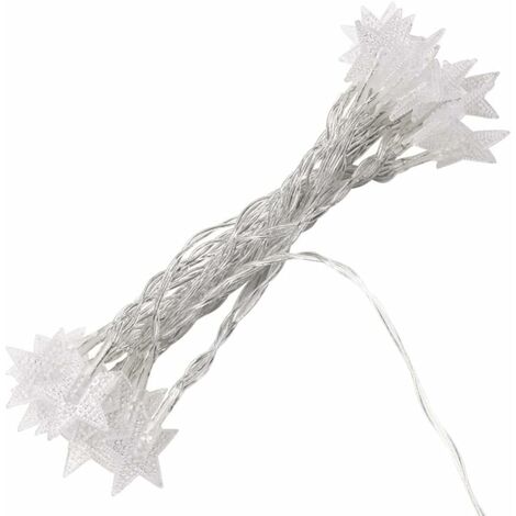 MINKUROW Led Estrella Luces De Hadas Navidad Guirnalda Batería Usb Alimentado Boda Fiesta Cortina Luces De Hadas Para El Hogar