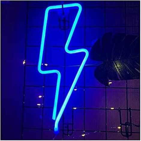 MINKUROW Led Luna Nube Luz De Neón Relámpago Arco Iris Planeta Lámpara De Modelado Lámpara De Mesa Creativa Decoración De La Habitación Luz De Noche