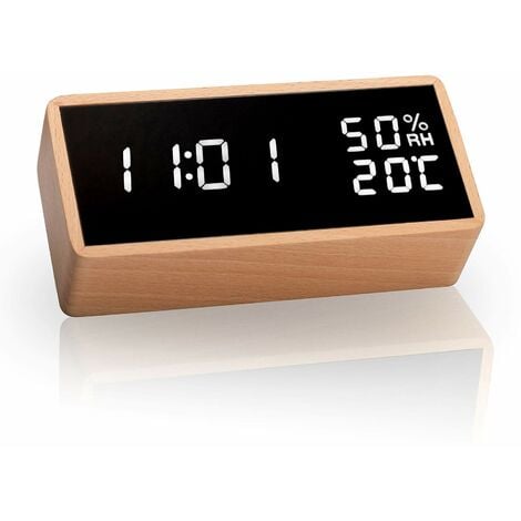 Timegyro Piccolo orologio digitale alimentato a batteria, orologio da  scrivania LED, alimentato a batteria, solo sveglia per camera da letto,  scaffale, viaggio : : Casa e cucina