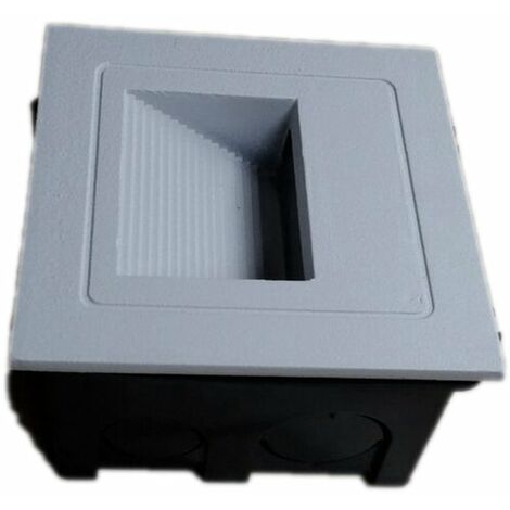 MINKUROW LED-Wandleuchte 3W Weiße LED-Treppenbeleuchtung