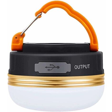 MINKUROW Linternas De Camping Linterna Tienda De Campaña Linterna De Camping Usb, Lámpara De Linterna Portátil Al Aire Libre Iluminación Led Recargable