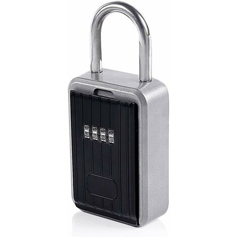 MINKUROW Lucchetto Con Chiave A Combinazione A 10 Cifre Lucchetto Per Recinzione Con Maniglia Per Porta Esterna
