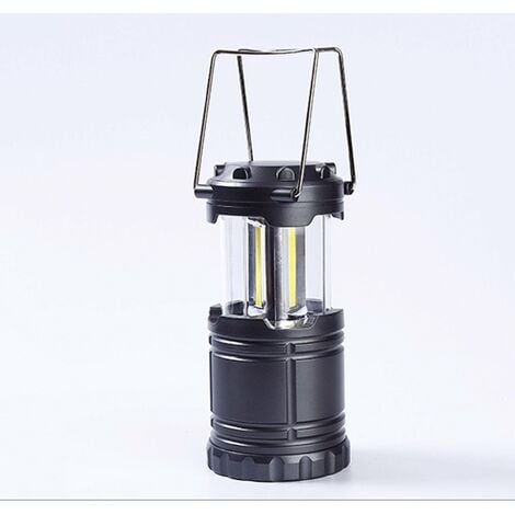 Linterna de camping, lámpara de camping con pilas (incluida) 3 modos de luz  80 - 140 lm, bombilla LED portátil con gancho para tienda de campaña,  camping, senderismo, pesca, bricolaje - paquete