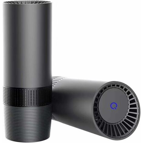 MINKUROW Mini Intelliget Purificador de aire portátil para automóvil USB HEPA Aire fresco Ion negativo