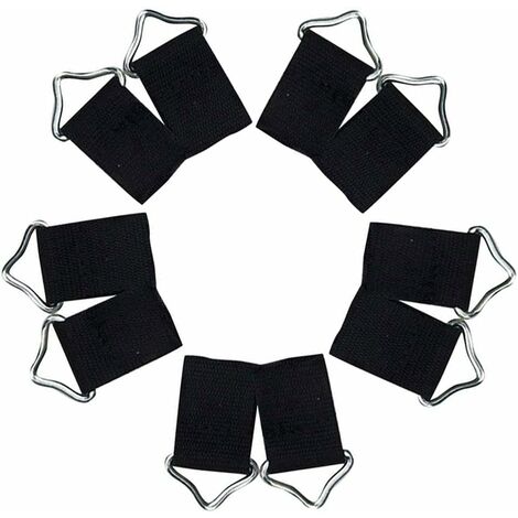 MINKUROW Molla per Trampolino, Accessori per Trampolino, Fibbia Triangolare per Trampolino, Fibbia per Anelli Triangolari per Letto Trampolino Fibbie per V-Ring per Trampolino Accessori per Letto di R