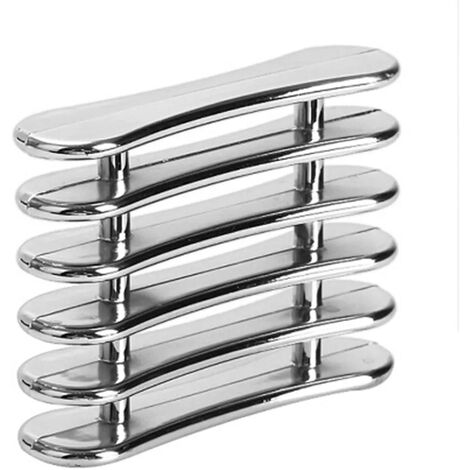 MINKUROW Nail Art Brush Holder UV Gel Pen Display Organizer Makeup Brush Stand for Nail Design Tools,Silver