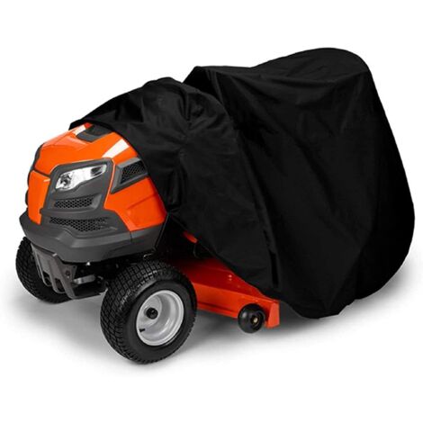 MINKUROW Outdoor-Traktorabdeckung, wasserdichte, staubdichte Oxford-Rasenmäherabdeckung, UV-beständig, Rasenmäherabdeckung, Traktor, 183 x 137 x 117 cm