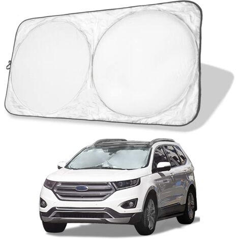 MINKUROW Parasol para Coche Parasol Interior Parasol Parabrisas Delantero Parasol Plegable Anti UV para Coches Universales y SUV (167 x 95 cm)