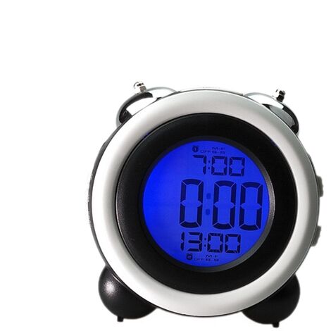 Despertador Digital Doble Alarma Metronic 477006 con Ofertas en